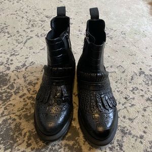 Black Doc Marten Boots